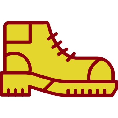 Yürüyüş çizimi simgesi, vektör illüstrasyonu