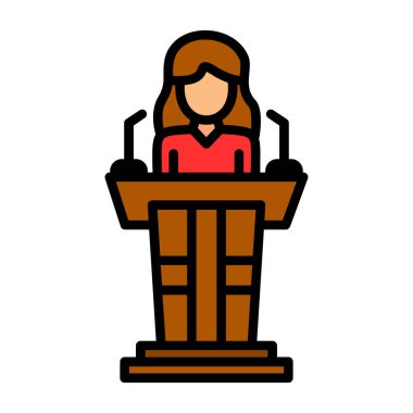 hoparlör vektör illüstrasyonu