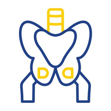 Bir dişin vektör çizimi