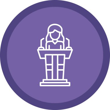 Kadın vektör illüstrasyonu