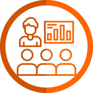 İnsan simgesinin vektör illüstrasyonu