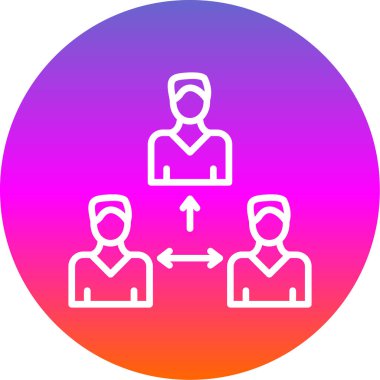 iş simgesi vektör illüstrasyonu