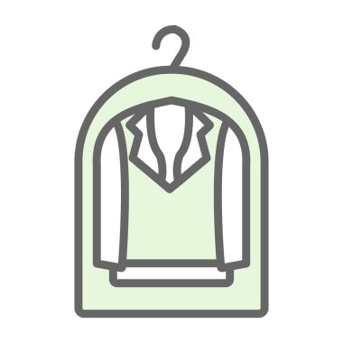 Ceket simge vektör çizim