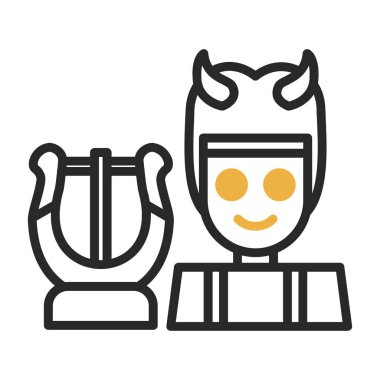 Vektör illüstrasyonu, simge ögesi