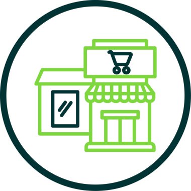 vektör depolama simgesi illüstrasyonu