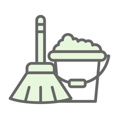 Temizlik malzemeleri. Basit tasarım