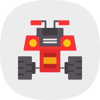 Yarış Aracı vektör simgesi