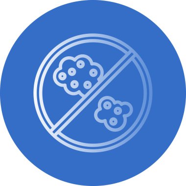 Sigara içilmeyen vektör Ico