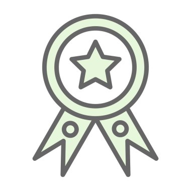 ödül vektörü ince çizgi simgesi