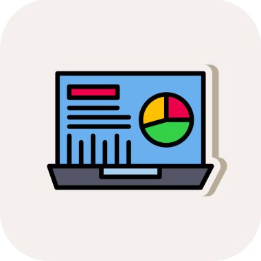 grafiğin vektör düzlüğü simgesi