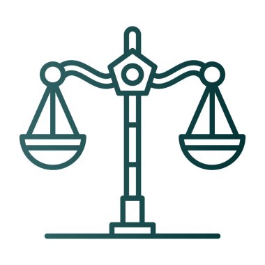 Eşitlik. Web simgesi basit illüstrasyon