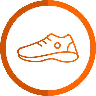 spor ayakkabı kutsal kişilerin resmi, vektör çizim