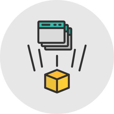 Web renk tasarımı simgesi