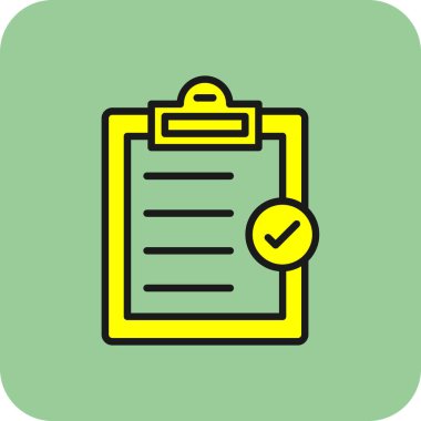 clipboard vector icon design