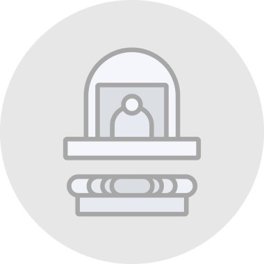 Kitap simgesinin vektör illüstrasyonu