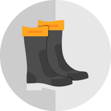 Welly bot simgesi, vektör illüstrasyon tasarımı