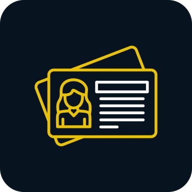 Belge simgesinin vektör illüstrasyonu