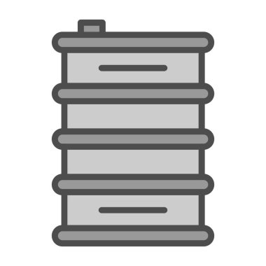 Enerji bataryası simgesi. Web için enerji pili vektör simgesinin özet çizimi