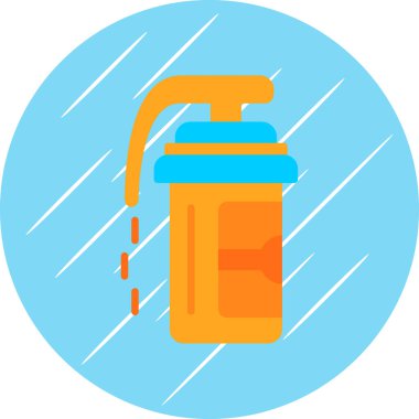 Pepper spray icon, vector illustration