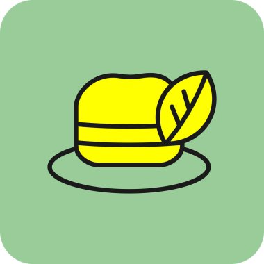 hat vektör simgesi modern illüstrasyon