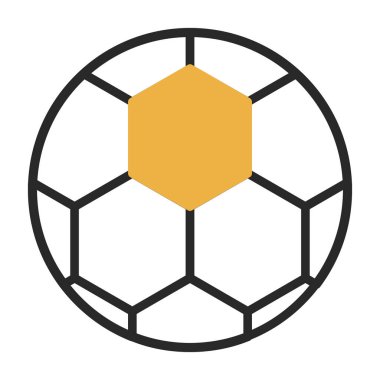 ball icon, vector illustration simple design
