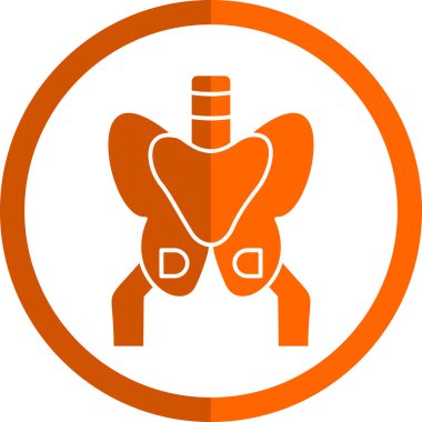 Bir b simgesinin vektör illüstrasyonu