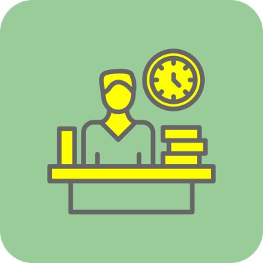 Müşteri servisi vektör simgesi