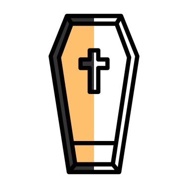 tabut ağı simgesi basit tasarım