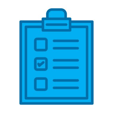 Pano simgesi, vektör illüstrasyonu basit tasarım