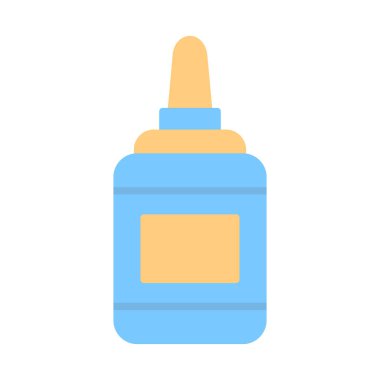 Hardal şişesinin vektör illüstrasyon simgesi 