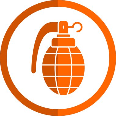 El bombası. Web simgesi basit illüstrasyon