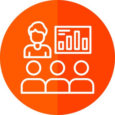 İnsanların basit illüstrasyon vektör simgesi