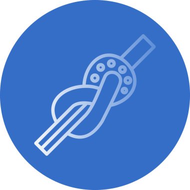 ipe düğüm simgesi. vektör çizim