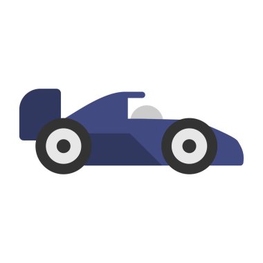 Formula 1 web simgesi basit tasarım