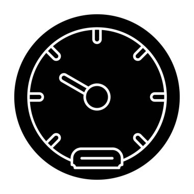 basit hız göstergesi simgesi, vektör çizim
