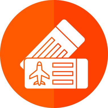 Seyahat simgesinin vektör illüstrasyonu