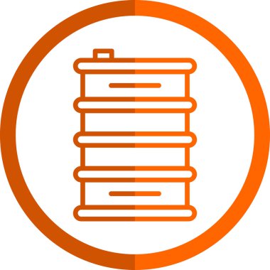 pil simgesi, vektör illüstrasyonu