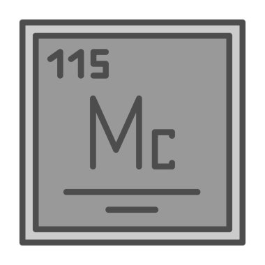 kimyasal element simgesi, satır biçimi
