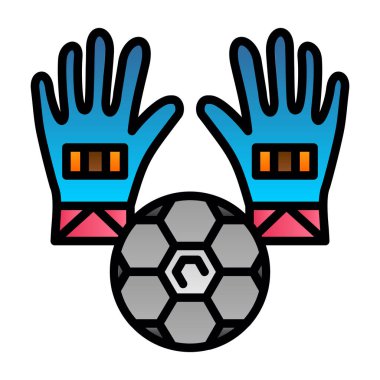 futbol sporu ikonu