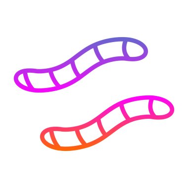 çizgi film karalama tarzı sosis.