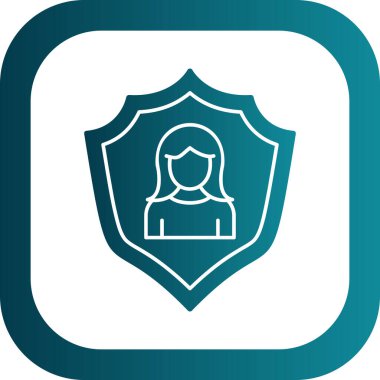 kalkan simgesi, vektör illüstrasyonu basit tasarım