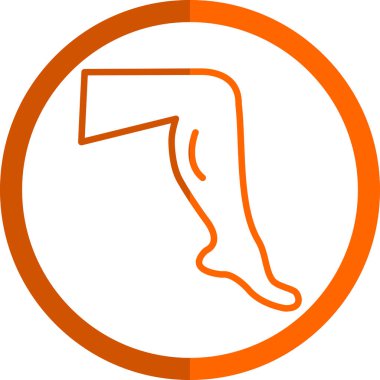 ayakkabı ikonu vektör illüstrasyonu