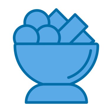 Kase ve bovling sahası ikonu