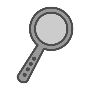 büyütme cam vektör simgesi