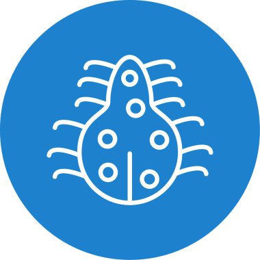 Çizgi film simgesinin vektör çizimi