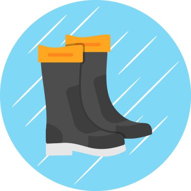 Welly bot simgesi, vektör illüstrasyon tasarımı