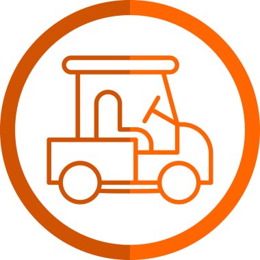 Bir kamyonun vektör çizimi