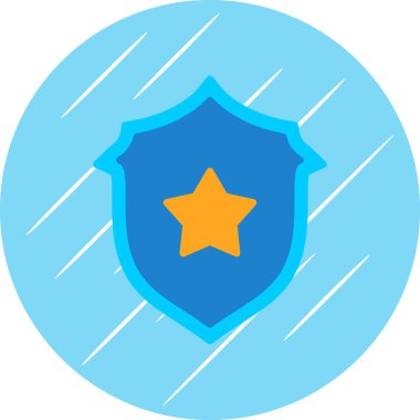 Koruma kalkanı vektör illüstrasyonu