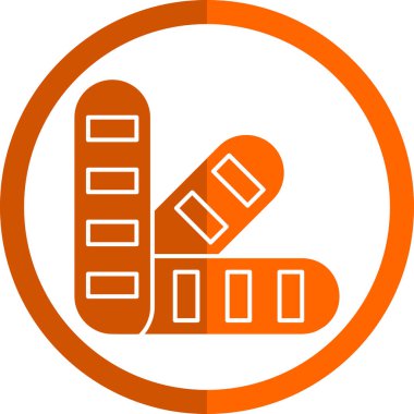 Haplar. Web simgesi basit tasarım