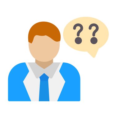 Beyaz arkaplanda işadamı simgesi vektör işareti ve sembol izole,